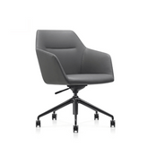 Clark 中背辦公室皮革大班椅會議椅